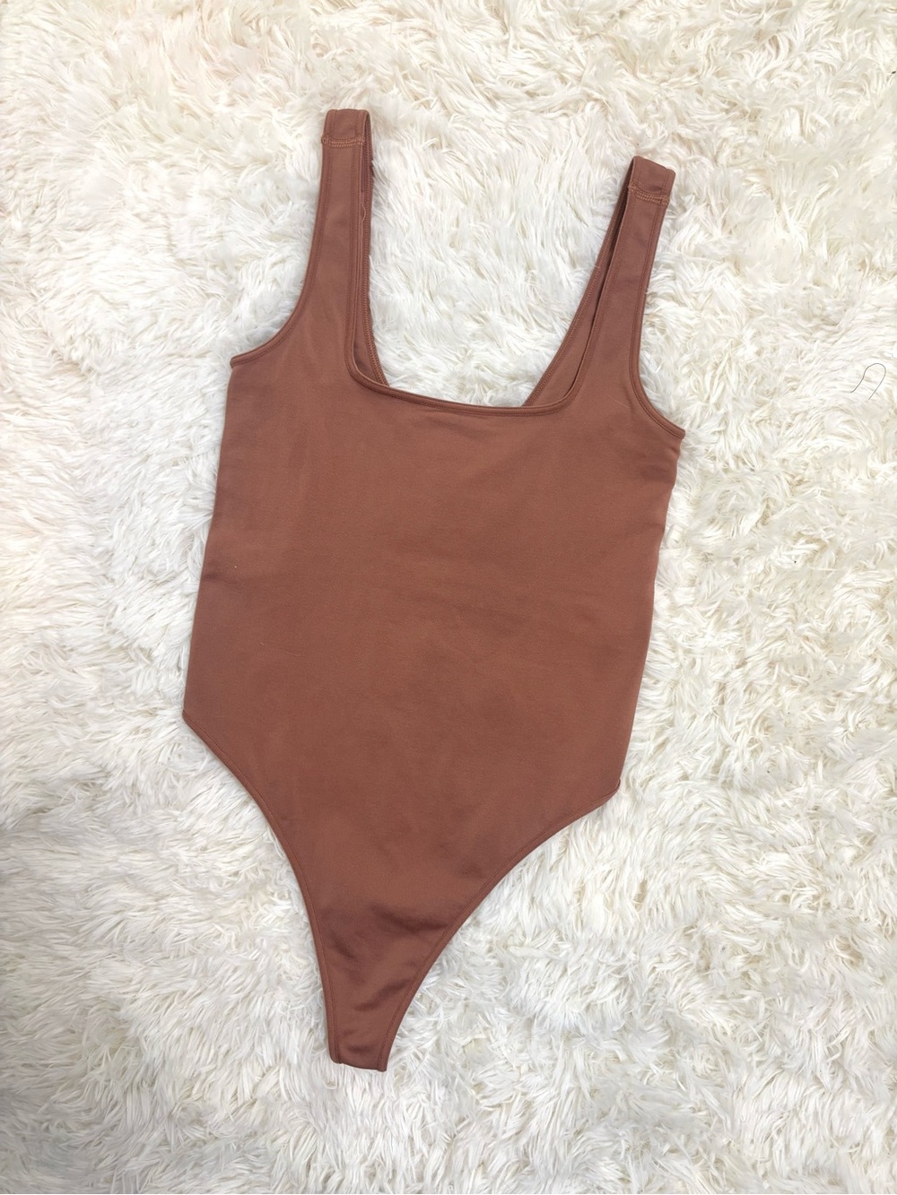Urban Outfitters Out From Under Dusty Rose Scoop-Neck Stretch Bodysuit